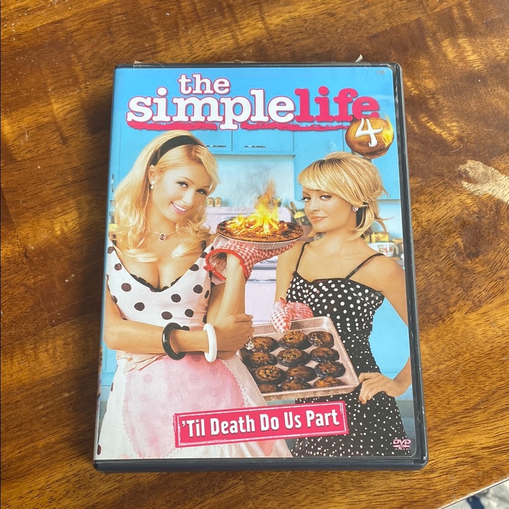 MTV The Simple Life 4 DVD - Pink and Black Cover